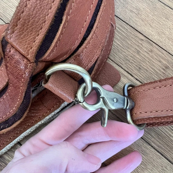 A.P.C. Brown Leather Hobo Bag Vintage - Picture 2 of 9